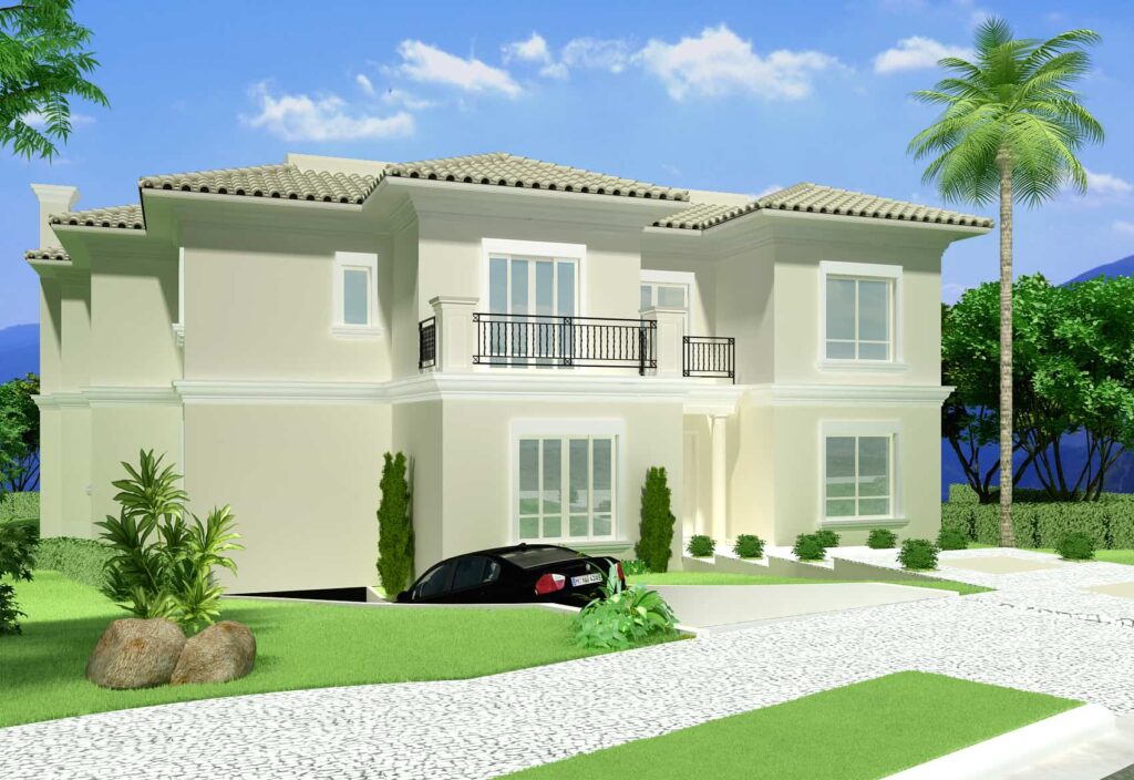 Perspecitva artistica RRG 106 - Residencial Tamboré 10 - Santana de Parnaíba