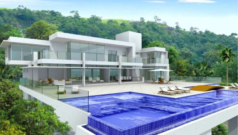 Perspectiva artística do projeto e construção RRG 82 - Taguaíba - Guarujá - SP