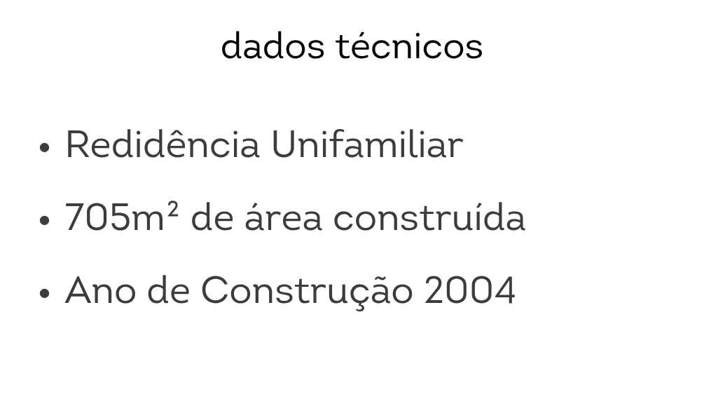 Dados Técnicos RRG 75 - Cotia