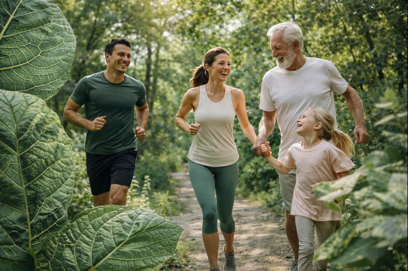 Wellness em família: o ritmo é seu, a companhia é sua.